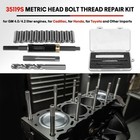 M11x1 5 Head Bolt Thread Repair Kit 35119s For Cadillac Honda Toyota Gm 4 0 4 2l