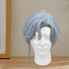 White Styrofoam Head Male Face Model Foam Mannequin Stand Form Display