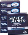 Sticky Bumps Surf Wax Softboard Soft Top Special Blend Cool cold Bar 6-pack