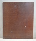 Vintage Micarta Phenolic 20  X 24  Canvas  565 9 16  Brown Sheet Knife Handle