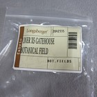 Longaberger Xs Extra Small Gatehouse Basket Liner W  Botanical Fields Pattern