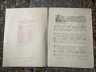 Rare Antique Original 1896 Just Behind The Times Piano Sheet Music Print