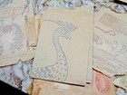 Vtg Mccall Kaumagraph 24 5  Peacock Transfer 1254 Transfer Embroidery Pattern