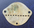 Ww2 Ww1 French Army Military Soldier Metal I d  Dog Tag
