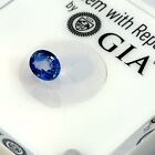 Gia Certified 1 90 Carats Oval Blue Sapphire Loose Gemstone - G020