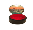      Large 1861 Aivazovsky Storm     Russian Lacquer Box Fedoskino Vintage Ussr