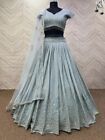 Bollywood Style Wedding Wear Faux Georgette Lehenga Choli With Dupatta For Women