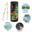 100 50x Aquarium Test Strips Fish Tank 7in1 Ph Water Test Strips Kit Freshwater-