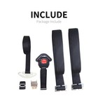 Universal Car Baby Seat Belt 5 Point Safety Harness With Locking Buckle Straps