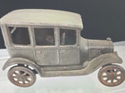 Antique Arcade Cast Iron Ford Model  T  Black Sedan Original Paint 6-1 2  Long