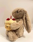 Jellycat Bashful Beige Bunny Birthday Soft Stuffed Toys