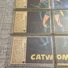 1966 Topps Batman Red Bat Complete  catwoman Puzzle Back  Trading Card Lot Usa