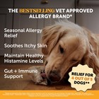 Pet Honesty Dog Allergy Itch Relief Probiotics Immune Skin Chews 90ct Pb