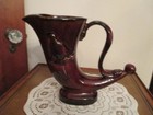 Rare Vintage Famous Grouse Scotch Whiskey Pitcher Horn Bar Ware N y