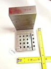 Machinist s Knee  4-19 64   X 3-55 64 X 2-33 64    12  1 4 - 20 Tapped Holes