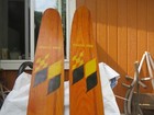 Vintage  Wooden Set 65    Water Ski  Nice    3185