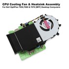 Dell Optiplex 7050 Mff Micro 65w Cooling Fan Heatsink Assembly For Cpu 35kv1