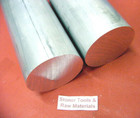 2 Pieces 1-1 8  Aluminum 6061 Round Rod 10 5  Long T651 Solid Extruded Bar Stock