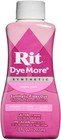Rit Dyemore Liquid Dye Super Pink 7-ounce Dye Synthetic Fabric And Fabric Blends