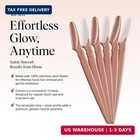 Kitsch Dermaplane Razor For Women Face - Face Razors For Women   Men  Eye Brow R