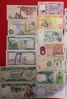 20 Middle East Paper Money Uncirculated crisp Different Years   B5