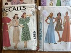 Lot Of 22 Vintage Mccall   s Sewing Patterns  Cut  Parts Missing