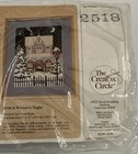 A Winters Night Needlepoint Kit Diane Sage Vintage 1986 Creative Circle 2518 New