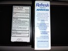  lot Of 3  Refresh Optive Advanced Lubricant Eye Drops Exp  06 27 Triple-action