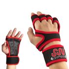 Fitness Gloves Weight Lifting Gym Workout Training Wrist Wrap Strap Men   Women