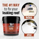Rv Roof Coating Solar Reflective Sealant Trailer   Camper Roof Repair Waterproof