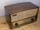 Vintage 1959 Zenith G730 Am fm Tube Radio Works Well  Phono Input  Wood Cabinet