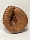 Vintage Draper Maynard Baseball Leather Catchers Mitt Glove Dg976 Phil Masi