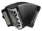 Hohner Compadre Fbbeb 3-row Diatonic Accordion - Black W  Hard Case
