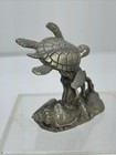 Spoontiques Usa 2012 Pewter Turtle Figurine