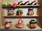 Set Of 6 Mcdonald   s 1988 Mcnugget Buddies And 7 Extra Costumes Happy Meal Toys