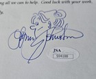 Lynn Johnston Cartoonist Signed For Better For Worst Sketch Letter Coa Jsa