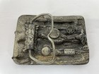 Vintage 1988 Bergamot Brass Works Demolition Derby Belt Buckle San Francisco Bay
