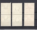 Bahrain 1948 British Postal Adm Full Set Pairs Used 17112