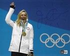 Jamie Anderson Signed 8x10 Photo Autographed Bas Olympic Games Gold Medal 50