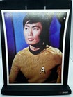 George Takei Autograph Star Trek Tos Lt Sulu 8x10 Photo-bonus Movie Cast Pic