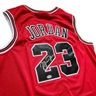 Michael Jordan Signed 1997-98 Style Basketball Jersey Psa Dna Coa