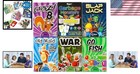 Delightful 6-game Card Set For Kids  Fun-filled Classics For Family Time