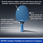 Outdoor Table Tennis Set -factory Warranty-shipped From Usa-detro Brand