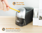Office Quietsharp Executive Heavy Duty Electric Pencil Sharpener For 65  Faster