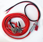 3 Pcs- 1 Gauge 25 Ft Quick Disconnect Jumper-booster Cable Set tow-service Truck