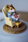 Vintage Wee Forest Folk Mice Mouse M-125 Quilting Bea Wp 1985 Retired