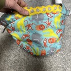 Evenflo Baby Exerciser Doorway Jumper Blue Yellow Jungle Animal Print