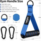 Exercise Handles  Replacement Cable Machine Attachments For Home Gym Equipment