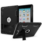 For Apple Ipad 2 3 4 Armor Shockproof Heavy Duty Rubber Hard Case Cover