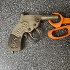 Vintage National  Cast Iron Cap Gun Pistol